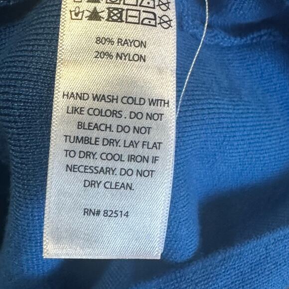 House of Harlow 1960 Blue Open-Back Dress – Size S - Picture 2 of 7